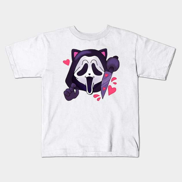 This is your valentine the Ghostface killer! Kids T-Shirt by Anime Meme's